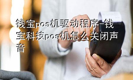 钱宝pos机驱动程序-钱宝科技pos机怎么关闭声音