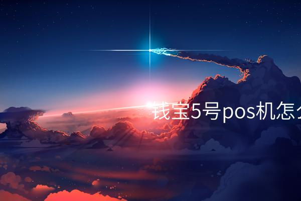 科技时代，如何注销钱宝5号POS机