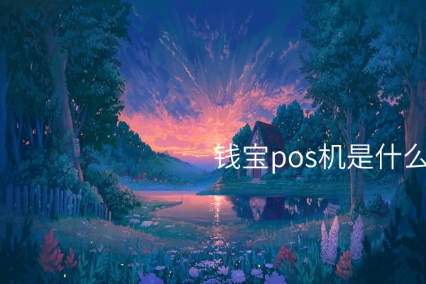 钱宝POS机——重新定义支付体验